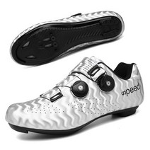 MTB클릿슈즈 로드 클릿 페달 슈즈 사이클링 스니커즈 mtb spd 클리트 미끄럼 방지 자동 잠금 자전거 신발 남성용 산악 플랫, 40, white road