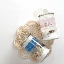 달빛마녀캔들 공효진 바다젤캔들 만들기 DIY 키트-(150ml) 2개, 유칼립투스, 퍼플