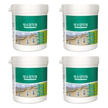 Eyim tech 방수접착제 투명 방수 접착제 누수 방수 본드 건축용 방수제방수접착제 300g, 4개