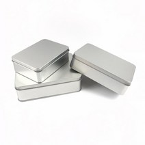 직사각 틴케이스 굿즈 소품 포카 정리함 미니 포토카드 빈티지 철제 틴케이스 12.4x9.3