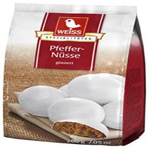 WEISS Glazed Pfeffernusse Cookies 200 GR, 1