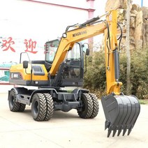 미니 굴삭기 소형 포크레인 땅파기 기계 유압 휠 드릴 배토기 땅파는기계 농업용, 휠 30-110형