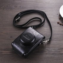 라이카 D-LUX7 카메라 가방 typ109 빈티지 DLUX6 보호 C-LUX D5 가죽케이스 D-LUX/C, 블랙_Dlux6/D5/D4