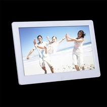 디지털 전자 액자 미니 모니터 사이니지 프레임 10.2 quotHD TFTLCD 1024600 알람 시계 MP3 MP4 영화 플레이어, [02] 미국 플러그, [02] WHITE2, 02 WHITE-2_02 미국 플러그