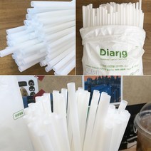 [소행섬] 생분해성빨대 (벌크포장) 테이크아웃용품 카페 일회용품, 1팩, 300개