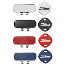 타이틀리스트 타이틀리스트 골프 볼 마커 마크 자석 클립 캡 남여 공용 필드 TA22CCMK, TA22CCMK 볼마커 화이트