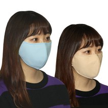헬스데이 자외선차단 먼지차단 얼굴 안면 스포츠마스크, 먼지차단마스크 블루