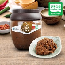 짜지않고 메주콩이 살아있는 예산샘골 천일염된장 (대한민국전통식품인증 국내산100%원재료 ), 1kg