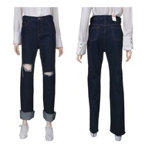 진성홈쇼핑 앨리스 생지 데미지 데님 팬츠 9710 1