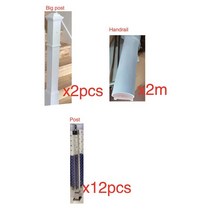 광장 아크릴 팔걸이 기둥 크리스탈 pmma 일반 기둥 플렉시 유리 계단 난간 ktv 호텔 빌라 난간, 1, h850mm