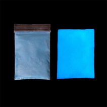 야광페인트 형광 UV 축광 재미를 위해 빛나는 반짝이 가루 안료 수지 금형 작성 공예 어두운 에폭시 수지 필러에 오래 지속되는 글로우 80, 파란색
