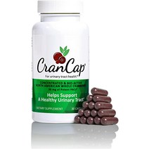 CranCap 요로 건강을 위한 크랜베리 알약 - 30개 강력한 팩 36mg - 크랜베리 추출물은 요로를 정화하고 보, 한개옵션1, 01 30 Count (Pack of 1)