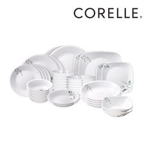 코렐 에메랄드리브 6인조 32P 풀세트 + 사각 특별구성 6P, 단품