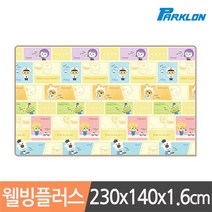 파크론 뽀로로카툰잡 놀이방매트230x140x1.6cm, 단일옵션