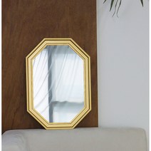 모던/엔틱/벽거울/사각거울/팔각거울/인테리어 거울/북유럽거울/우드박스 디자인 거울 36종 모음, 골드, 사각, 7.콰이어티
