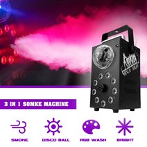 포그머신 헤이저 스모그 머신700W 무대 효과 조명 DJ 디스코 파티 웨딩 RGB 3 In 1 LED 세척 매직 원격 프, 03 AU Plug