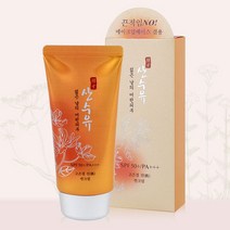끈적임없는 메이크업베이스 겸용 자외선 썬크림 70g, 본상품선택