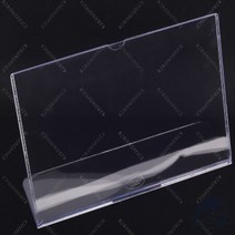 VEDANA 단면쇼케이스 A4 가로형 아크릴메뉴판 피부관리실메뉴판 아크릴종이꽂이, 상세페이지 참조, 상세페이지 참조