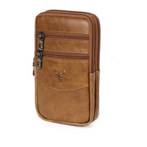 슬림 투포켓 남성용 미니크로스백 미니멀한 40대 50대