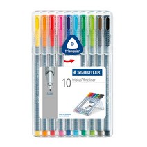스테들러/트리플러스 화인라이너/PR12 334 SB10, SB10/10색, 1