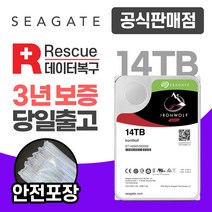 [기업용nas] 씨게이트 NAS 서버 하드디스크 HDD, 14TB