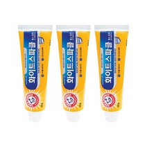 암앤해머 덴탈 케어 화이트 스파클 치약, 121g, 3개