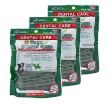 베게브랜드 베게 덴탈 애견껌 40P, 클로로필, 15개