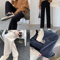 1+1 밴딩 골덴 통바지 와이드팬츠 소시지 조거 몸빼 주름 고무줄 겨울 기모 롱 빅사이즈 플리츠