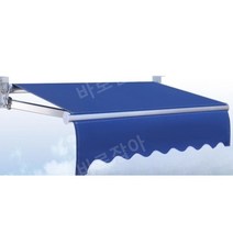 어닝천막 햇빛가리개 케노피 언니어닝 차고지 수동, 굵게 (6미터 x 3미터 )