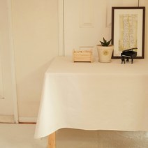 패브릭몰 광목 식탁보, 오트밀, 220 x 150cm