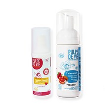 유기농 과일 페이스케어 2종세트(클렌징 크림), 데이크림 30ml+폼클렌징 125ml