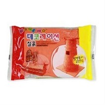 피노키오 데코레이션 찰흙 주황색 지점토, 2세트
