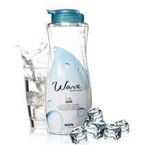 업소용 투명 플라스틱 원통 물병 식당냉장고 물통 1.1