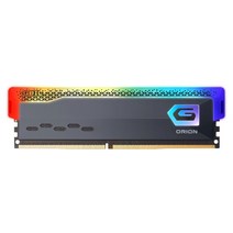 [GeIL] 게일 DDR4 8GB PC4-25600 CL22 ORION RGB Gray (8Gx1), 상세페이지 참조