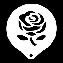 구떼 스텐실, 장미