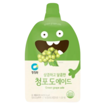 [얌얌마켓] 청정원 상큼하고 달콤한 청포도에이드 80ml x 10개
