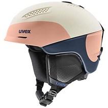 uvex (우벡스) 여성 스키 스노우 보드 헬멧 다이얼 식 사이즈 조정 개폐식 인공 호흡 ultra pro Abstract 카모 매트 55-59 cm