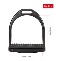 승마운동기구 코어 운동기구 트레이닝체어 승마 미끄럼 방지 페달 안전 장비 용품 플라스틱 말 안장 2 개입, [01] For Kids