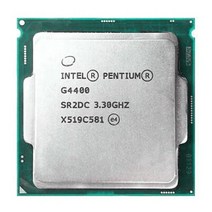 CPU 부품 인텔 펜티엄 G4400 3.3GHz 듀얼 코어 스레드 프로세서 2M 54W LGA 1151 중고