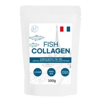 저분자 콜라겐 펩타이드 프랑스산 어류 가루 피쉬콜라겐 분말, 1봉, 300g