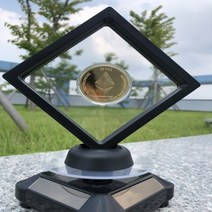 프리미엄 무중력 데코 기념 장식 주화 가상 암호화폐암호화폐 비트코인 이더리움 도지코인 파이코인 데코 장식 주화 가상화폐 채굴 coin, Ethereum Gold