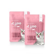 잇쭈 프로 고양이 간식 파우치 80g, 헤어볼, 2개