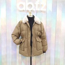 에이비에프지 퍼 카라 패딩 AHFV4U32L