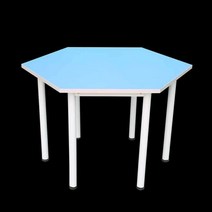 마름모 책상 학생 교실 접합 육각 사다리꼴 테이블, 사다리꼴 테이블 35X70X75