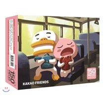 카카오프렌즈 직소퍼즐 150조각 : 꿀잠 튜브 어피치, 꿀잠 튜브 어피치 150피스, 150p