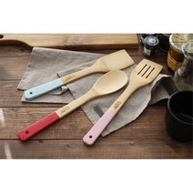 주방 볶음용 대나무 조리도구 키킨툴 3종 스푼 실기준비물 주걱 펜션 업소용