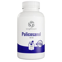 LongLifeNutri 롱라이프뉴트리 폴리코사놀 100mg 함량 200베지캡슐