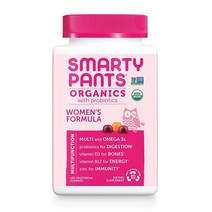 SmartyPants 여성용 오가닉 멀티비타민 120젤리 30일 분, Organic Womens Gummy
