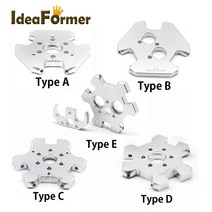 멀티 기타 이팩터 이펙터IdeaFormer3D 프린터 M3 M4 델타 코셀 어안 이펙터 해먹 알루미늄 금속 행잉 스테, 02 Type B
