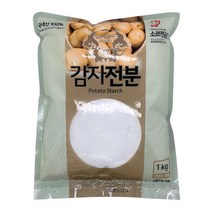 국내산 100% 감자전분, 1kg, 2개